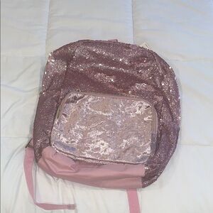 Fashion Angels Pink Sequin Backpack NWT